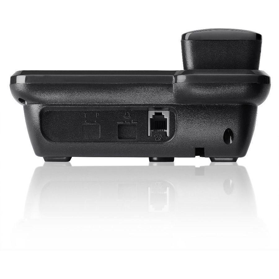 Brondi Office Desk Telefono Fisso da Ufficio con Display LCD 12 Cifre Vivavoce Rubrica Colore Nero