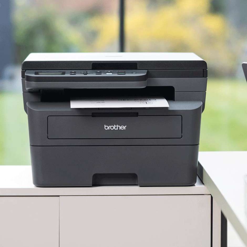 Brother DCP-L2627DWE Stampante Multifunzione 3-in-1 Laser Monocromatico A4 32ppm Duplex Wi-Fi 5GHz Nero