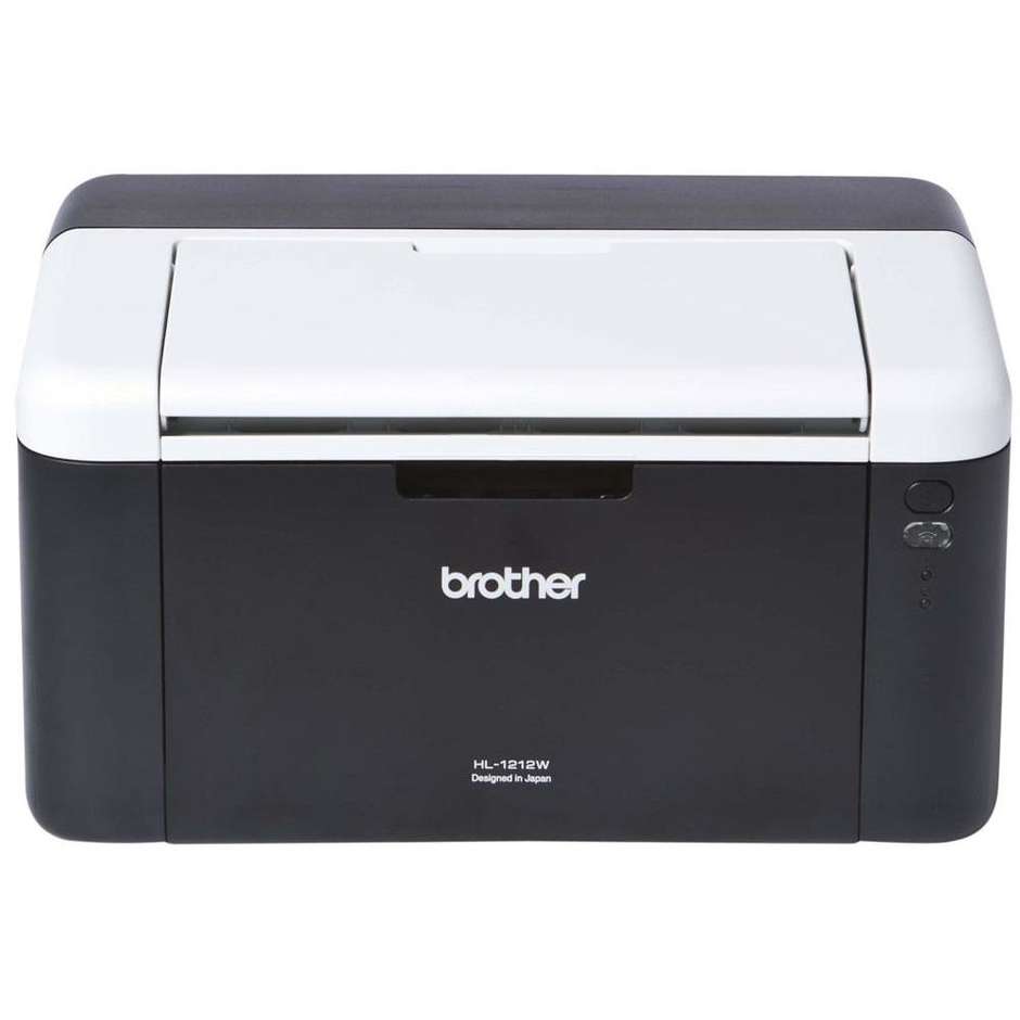 Brother HL-1212W Stampante laser monocromatica compatta Wifi colore bianco e nero
