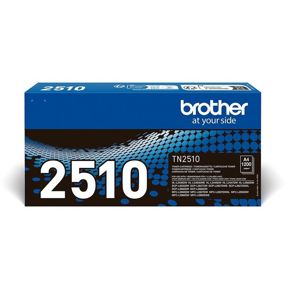 Brother TN-2510 Cartuccia Toner Originale Nero Resa Standard