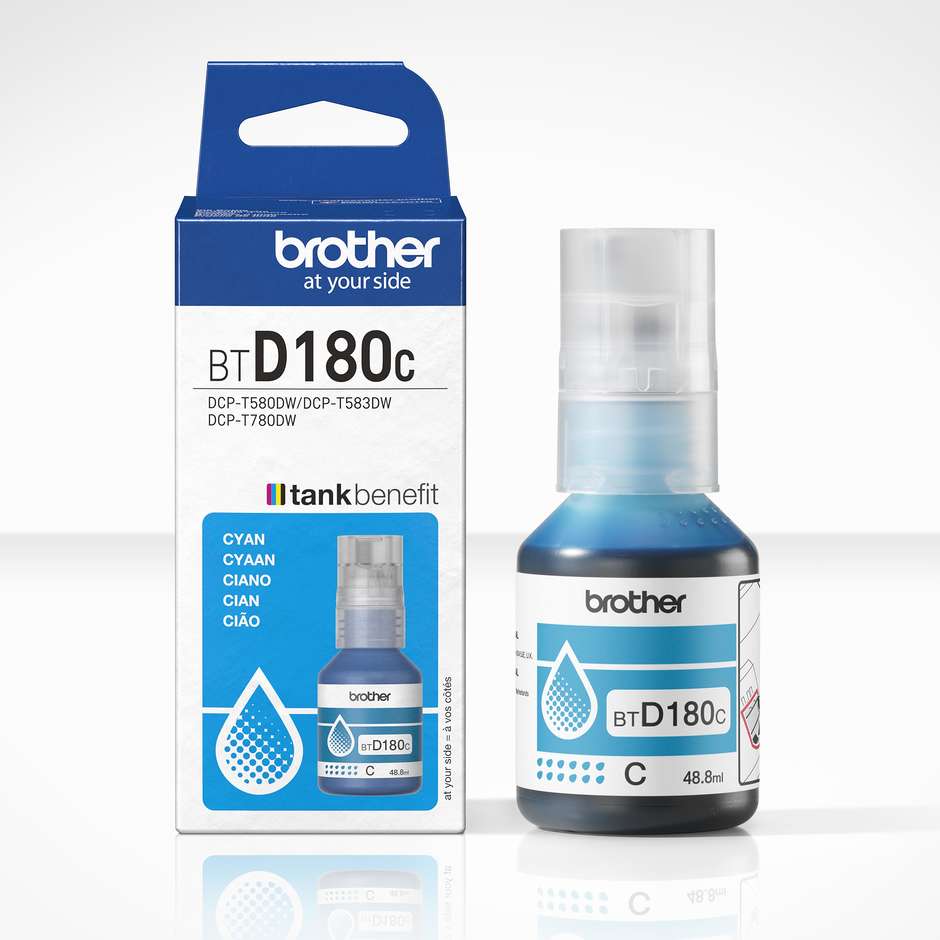 c.ink flacone ciano 180 tank 5.000 pagine