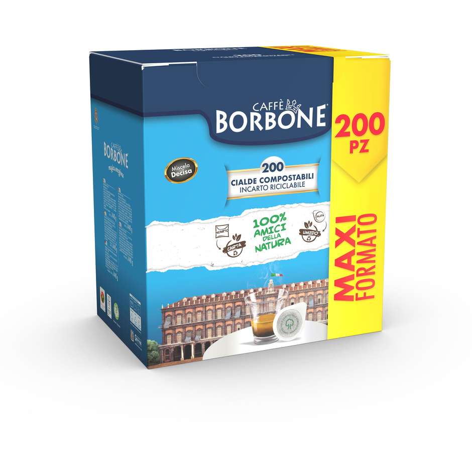 Caffè Borbone 44BNERA200 Confezione Caffè Monodose Espresso