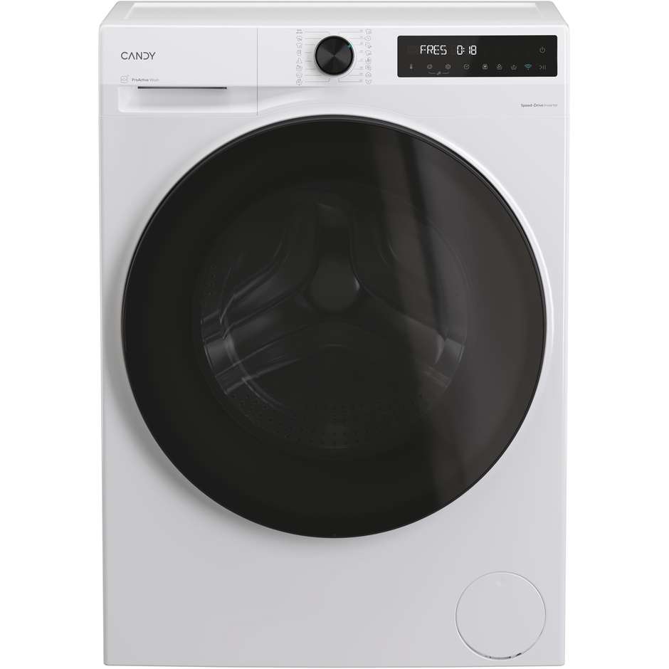 CANDY BP410BL8-S Lavatrice Carica frontale 60 cm 10 kg 1400 Giri/min Motore Inverter Vapore Classe A