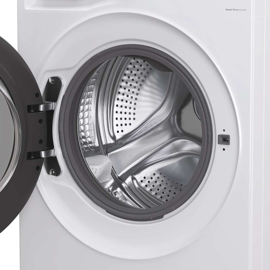 CANDY BP47SBL8-S Lavatrice Carica Frontale Slim 40 cm 7 kg 1400 Giri/min Motore Inverter Smart Wi-Fi Classe A