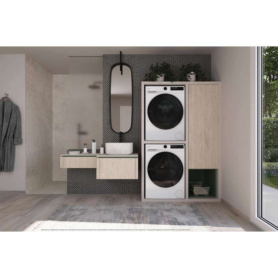 Candy BPS 8N2BX-S Asciugatrice Carica frontale Capacita 8 Kg Classe D Colore Bianco