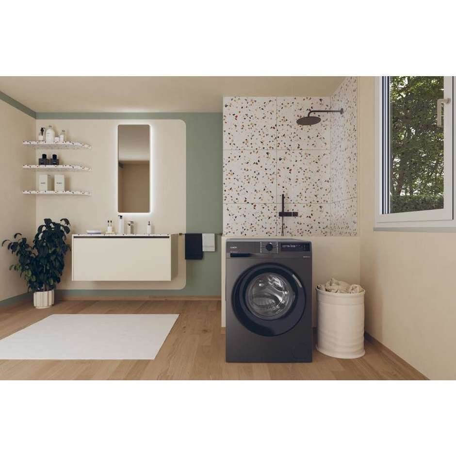 Candy BR 48B6G-S ProWash 500 Lavatrice 8 kg 1400 giri Wi-Fi classe A antracite