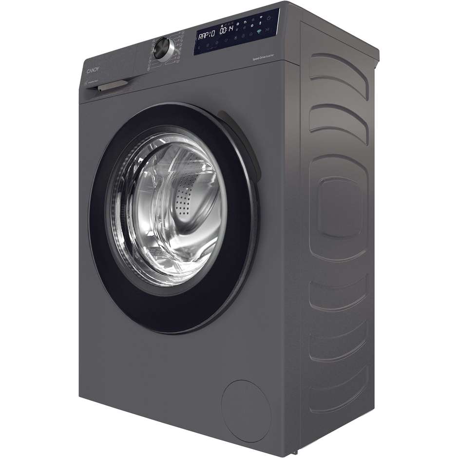 CANDY BR26SSB6G-S Lavatrice Carica Frontale Slim 40 cm 6 kg 1200 Giri/min Motore Inverter Vapore Classe A Antracite