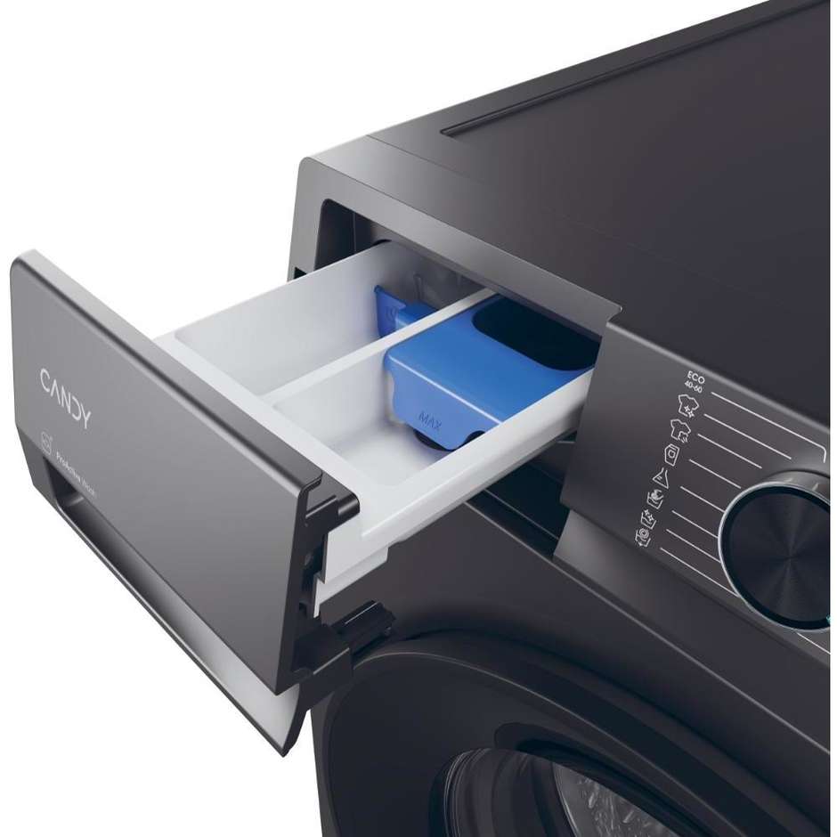 CANDY BR48B6GS Lavatrice Carica frontale Slim 8 kg 1400 Giri/min Motore Inverter Vapore Classe A Antracite