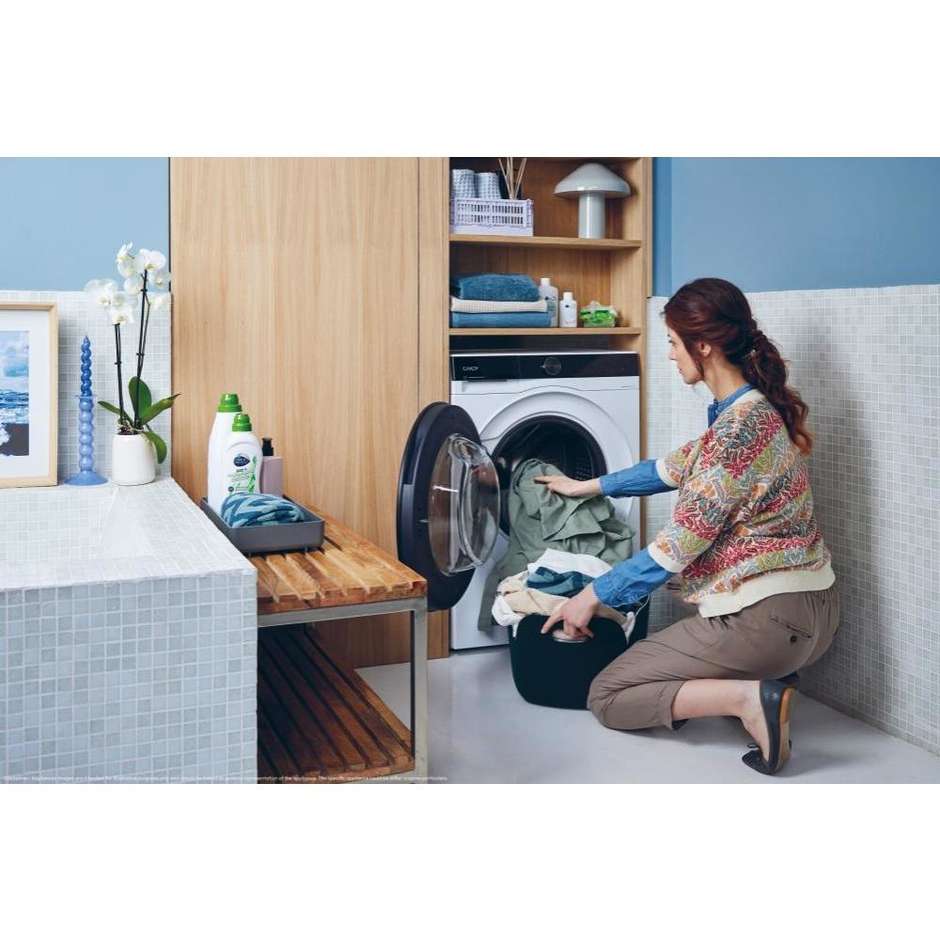 Candy BWS 4128B8-S ProWash&Dry 700 Lavasciuga 12/8 kg 1400 giri Wi-Fi classe A/D