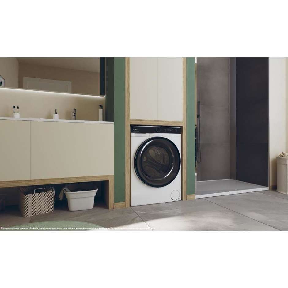 Candy BWS4128B8-S Lavasciuga Carica frontale Capacità 12+8 Kg 1600 Giri/min Classe D Colore Bianco