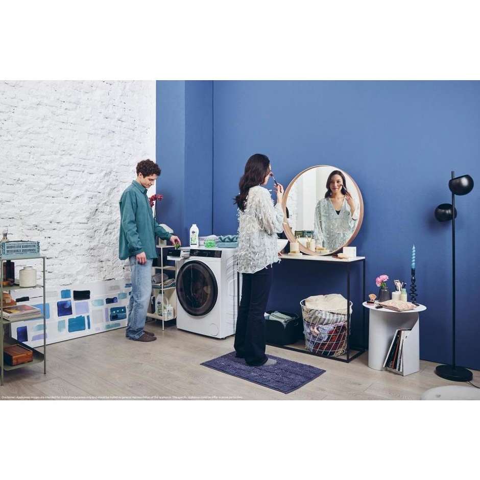 CANDY BWS4128B8S Lavasciuga Carica Frontale 12/8 kg 1400 Giri/min Motore Inverter Smart Wi-Fi Classe A