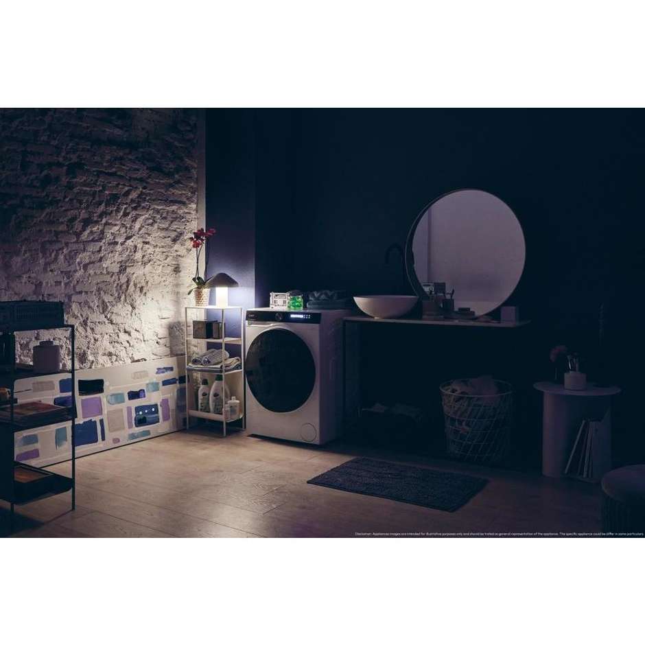 CANDY BWS4128B8S Lavasciuga Carica Frontale 12/8 kg 1400 Giri/min Motore Inverter Smart Wi-Fi Classe A