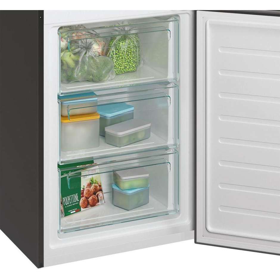 Candy CCE3T618EB Frigorifero Combinato Capacita 342 L Classe E Colore Nero