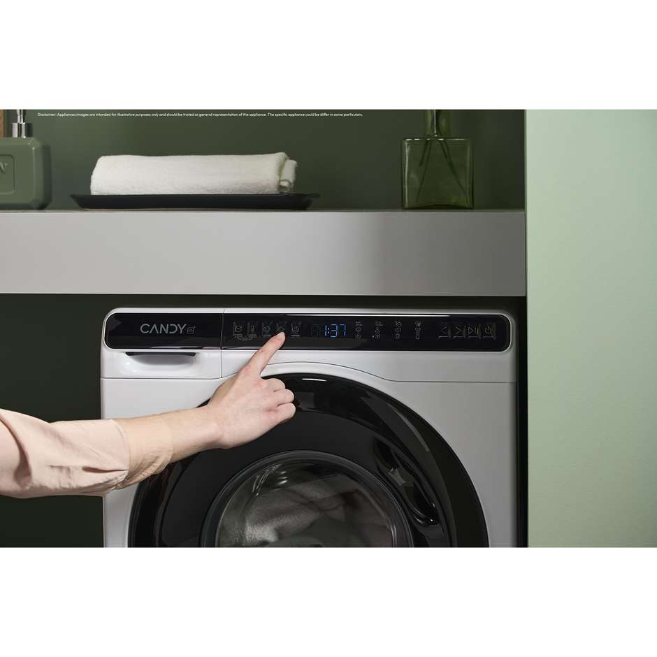 Candy CCW50BP12307U1S Lavatrice Carica frontale Capacita 5 Kg 1200 Giri/min Classe A Colore Bianco