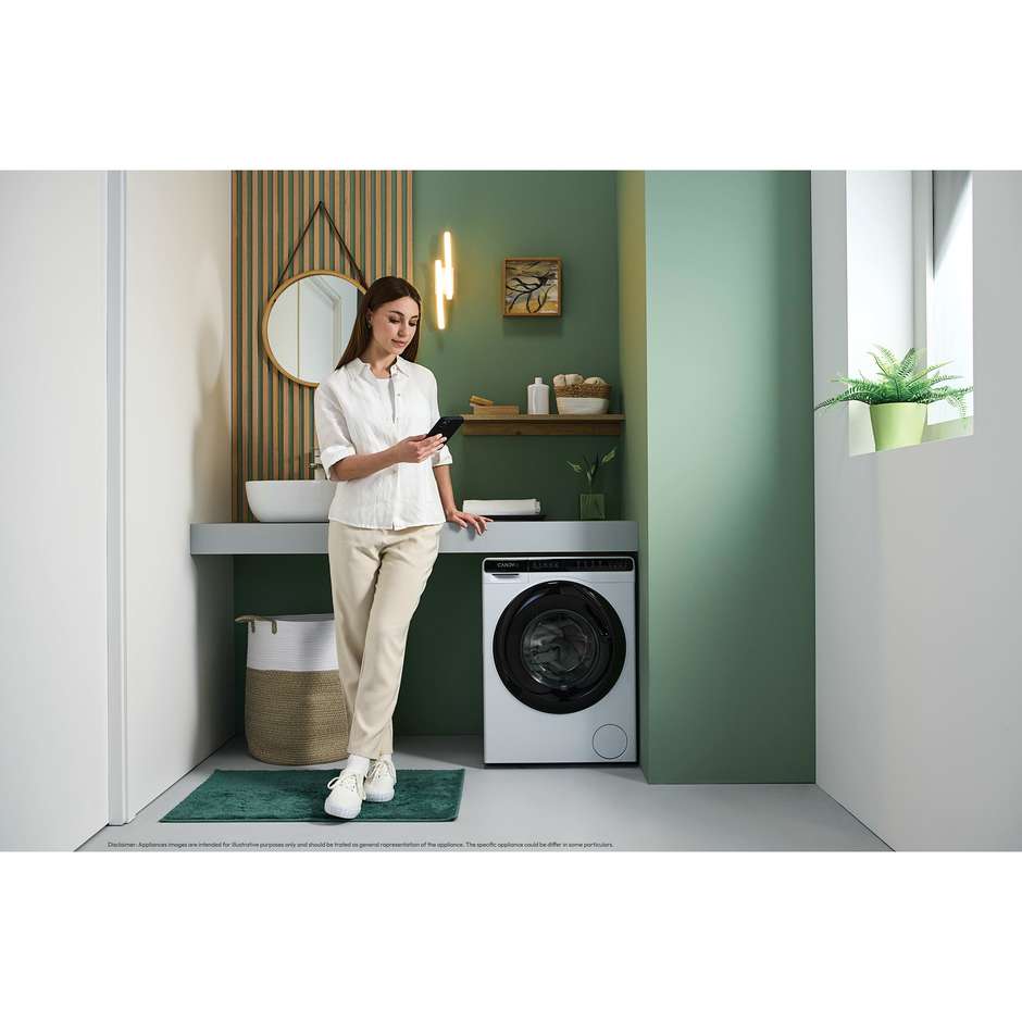 Candy CCW50BP12307U1S Lavatrice Carica frontale Capacita 5 Kg 1200 Giri/min Classe A Colore Bianco