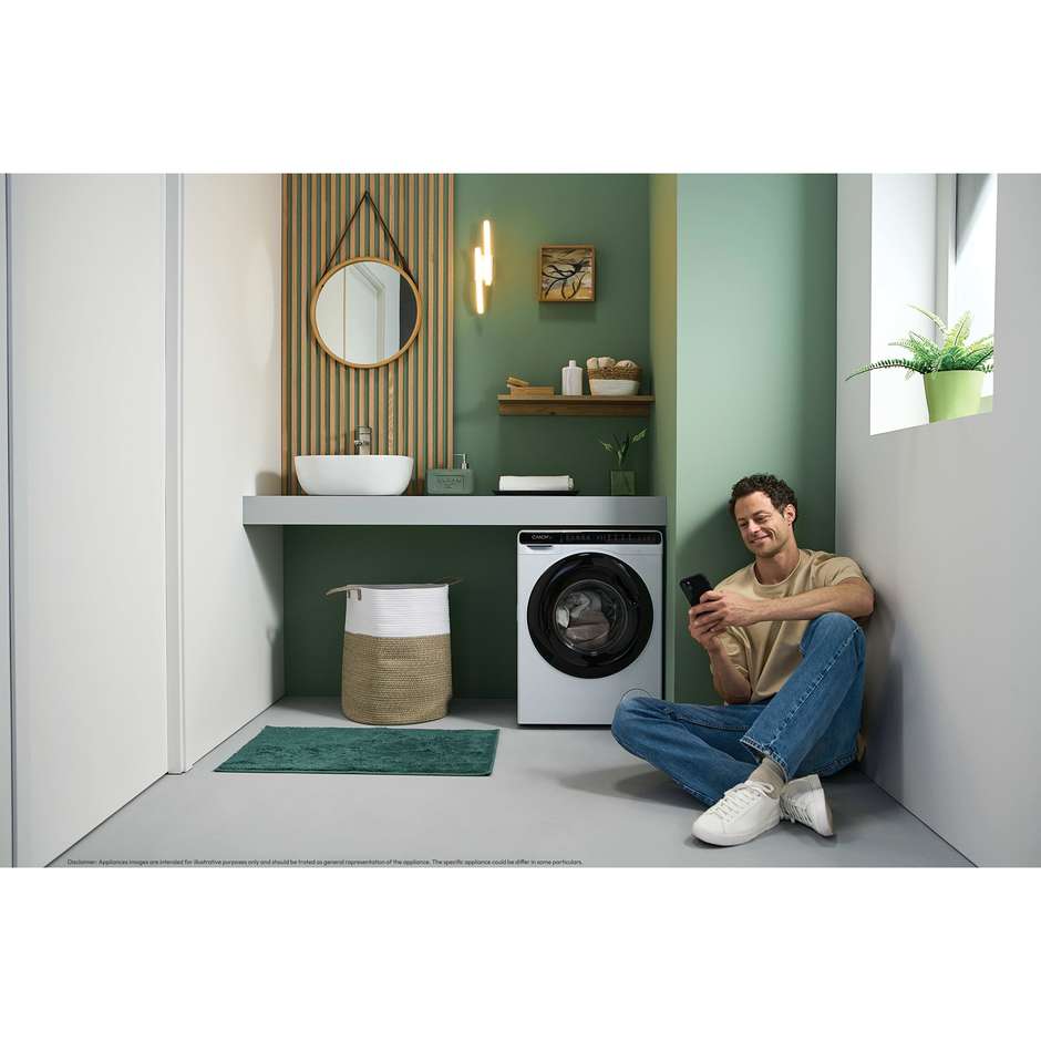 Candy CCW50BP12307U1S Lavatrice Carica frontale Capacita 5 Kg 1200 Giri/min Classe A Colore Bianco