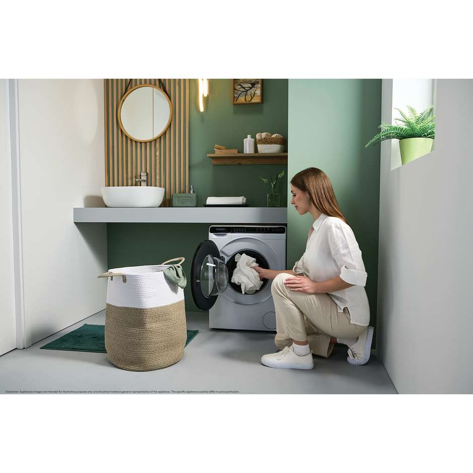 Candy CCW50BP12307U1S Lavatrice Carica frontale Capacita 5 Kg 1200 Giri/min Classe A Colore Bianco