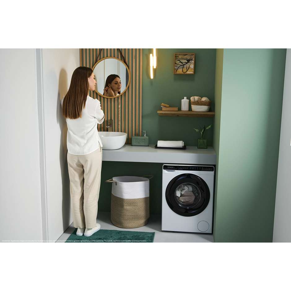 Candy CCW50BP12307U1S Lavatrice Carica frontale Capacità 5 Kg 1200 Giri/min Classe A Colore Bianco