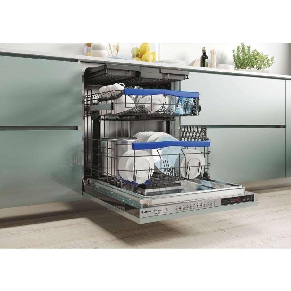 Candy CELDIMN 4S622PS Brava lavastoviglie a scomparsa totale, 16 coperti, Wi-Fi