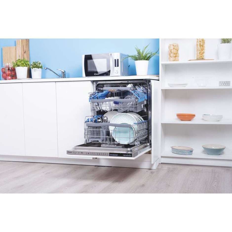 Candy CELDIMN 4S622PS Brava lavastoviglie a scomparsa totale, 16 coperti, Wi-Fi