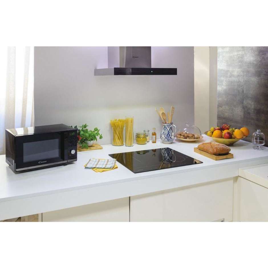 Candy CMGA23TNDB Forno a Microonde con Grill 23 L Potenza 800 W Grill 1000 W Smart Nero