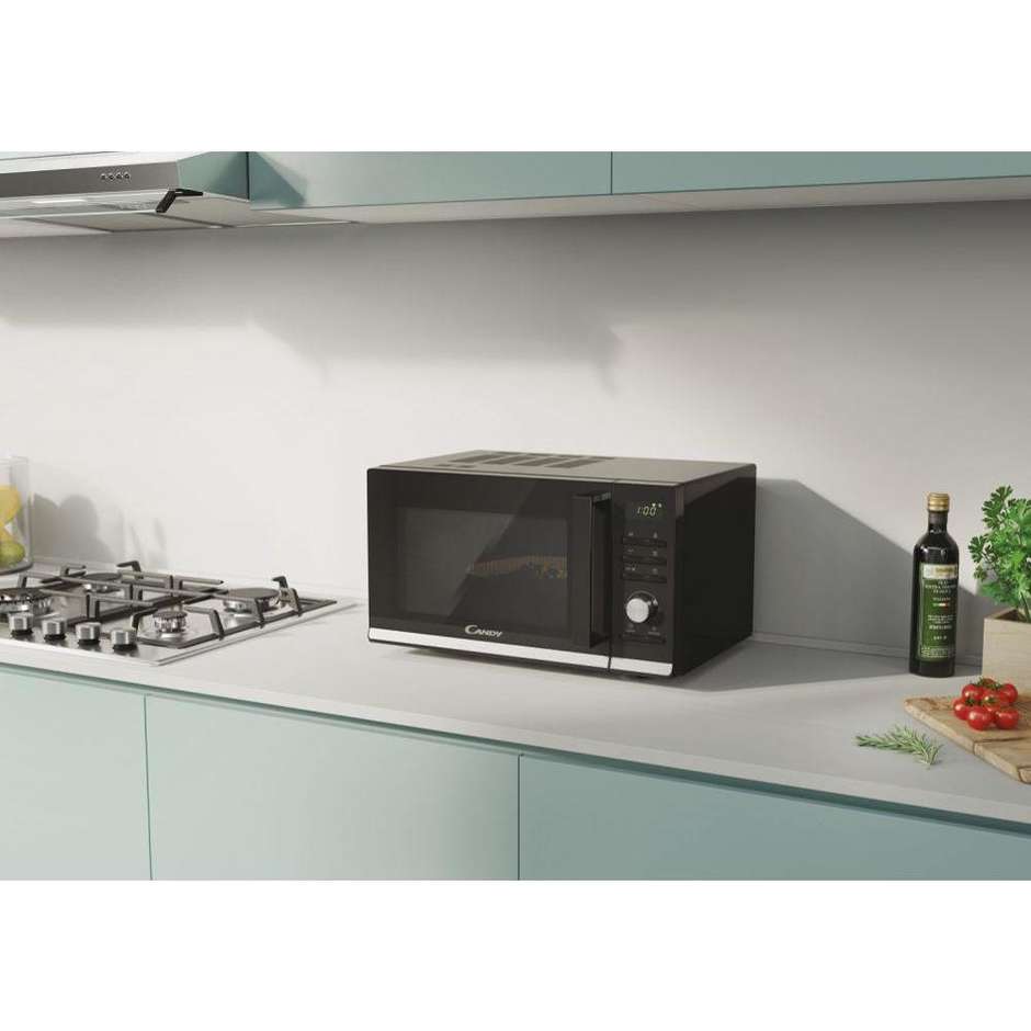 Candy CMGA23TNDB Forno a Microonde con Grill 23 L Potenza 800 W Grill 1000 W Smart Nero