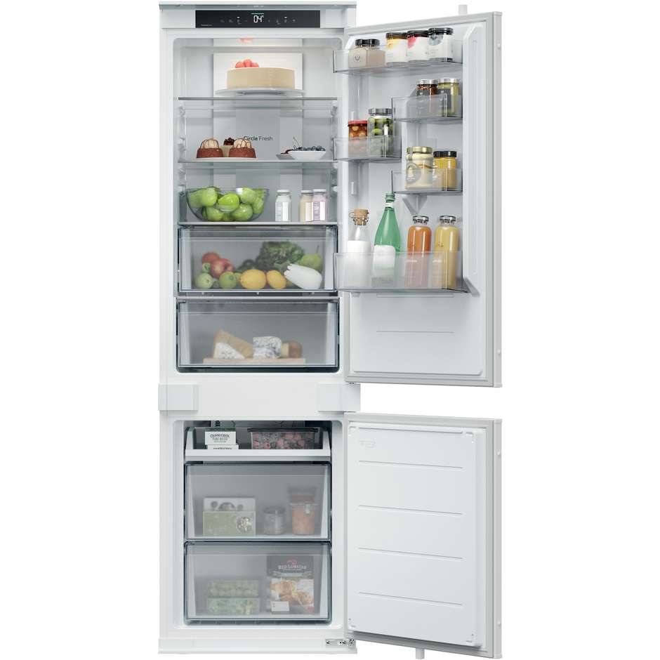 Candy CNBQT3518E Fresco 400 frigorifero combinato da incasso No Frost, 251 L