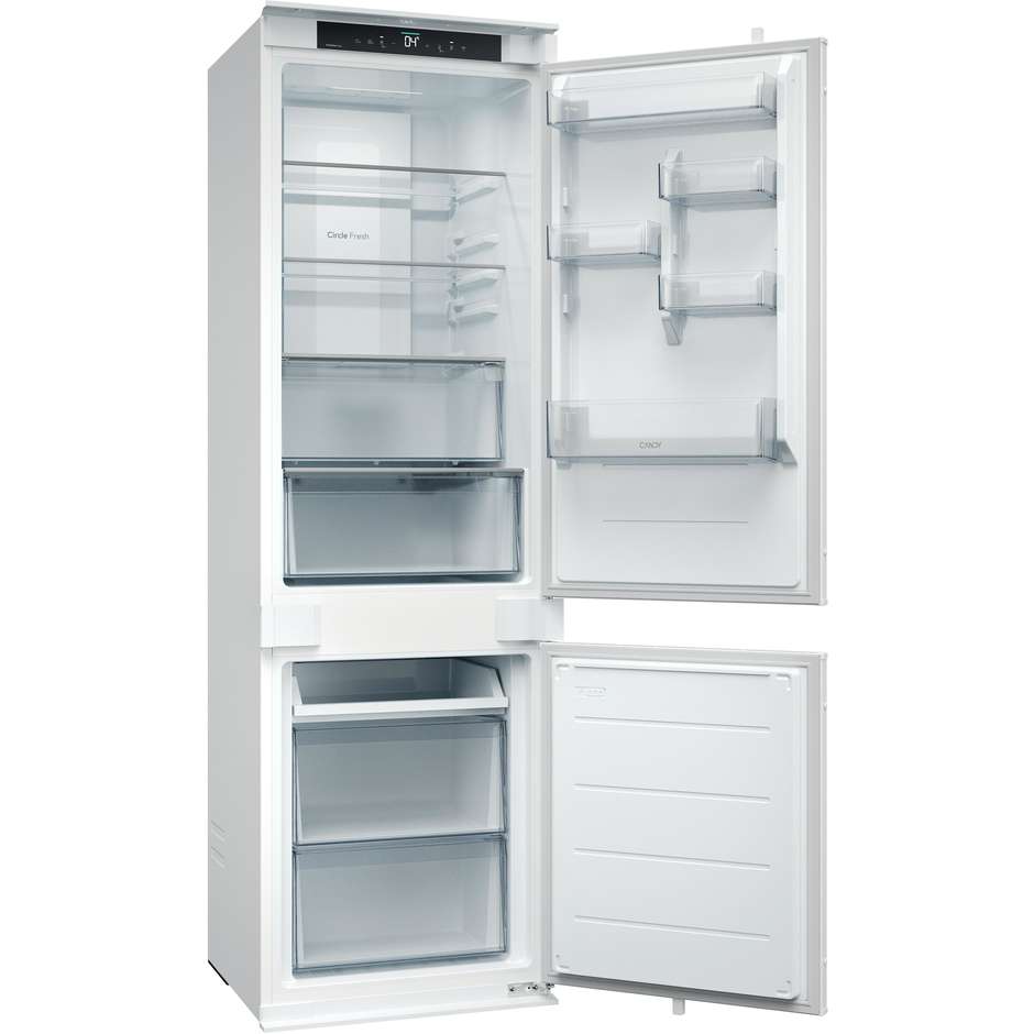 CANDY CNBQT3518E Frigorifero Combinato da Incasso 251 L Aria Circolante Dinamica Classe E 35 dB