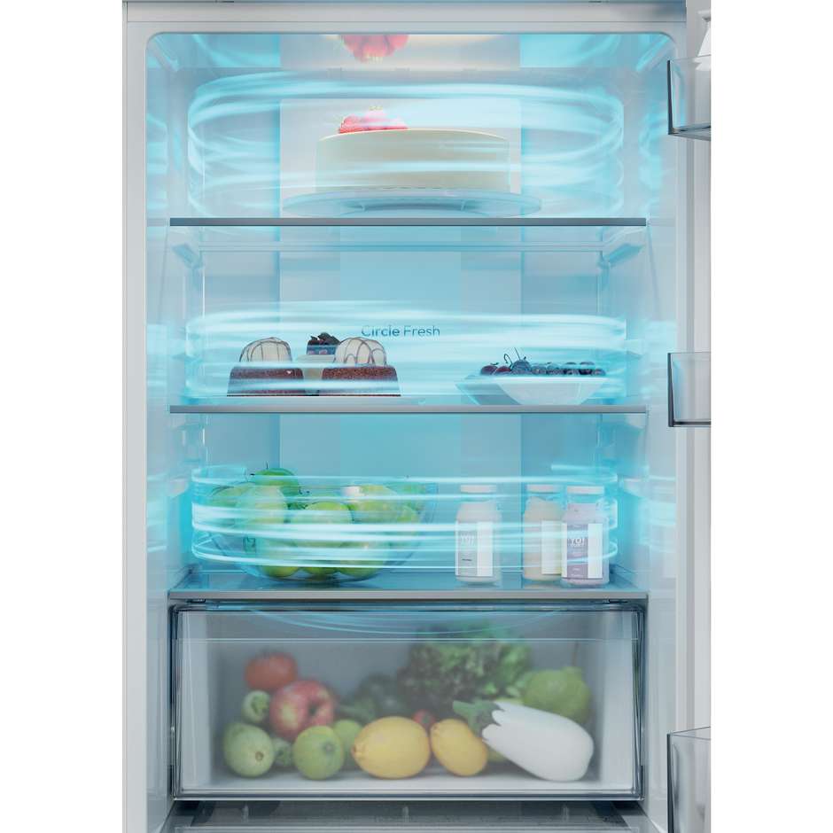 CANDY CNBQT3518E Frigorifero Combinato da Incasso 251 L Aria Circolante Dinamica Classe E 35 dB
