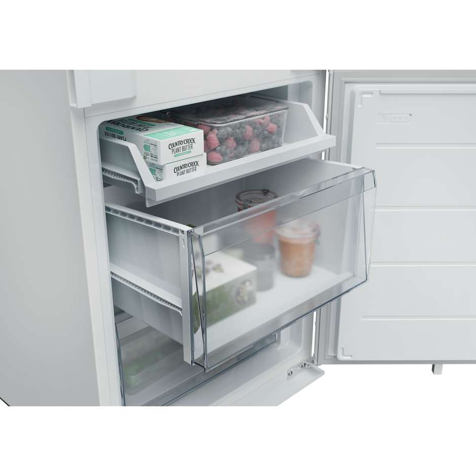CANDY CNBQT3518E Frigorifero Combinato da Incasso 251 L Aria Circolante Dinamica Classe E 35 dB