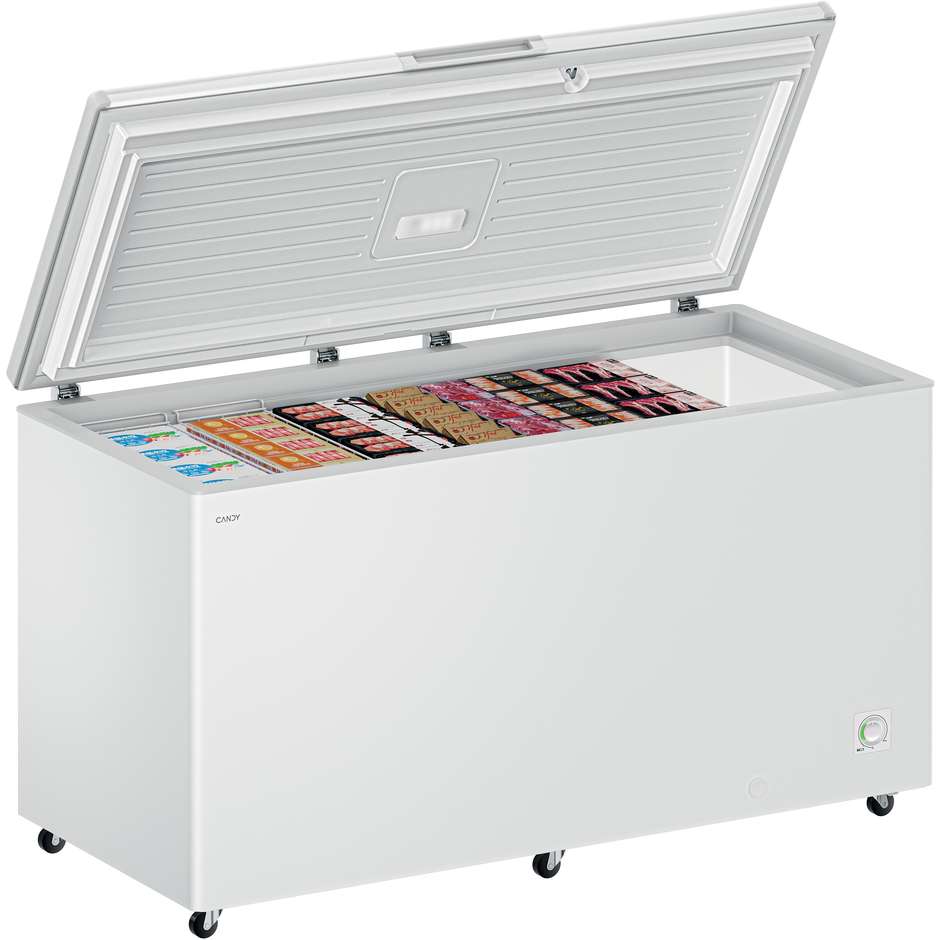 Candy CNCHQ4S520EW Congelatore a pozzo Capacita 502 Lt Classe E Colore Bianco
