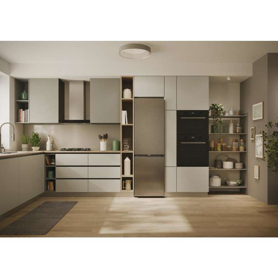 Candy CNCQ2T518EX frigorifero combinato No Frost 279 l finitura inox
