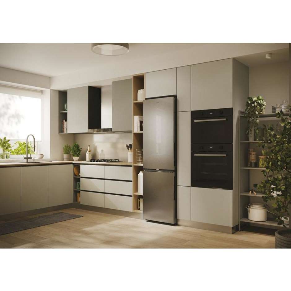 Candy CNCQ2T518EX frigorifero combinato No Frost 279 l finitura inox