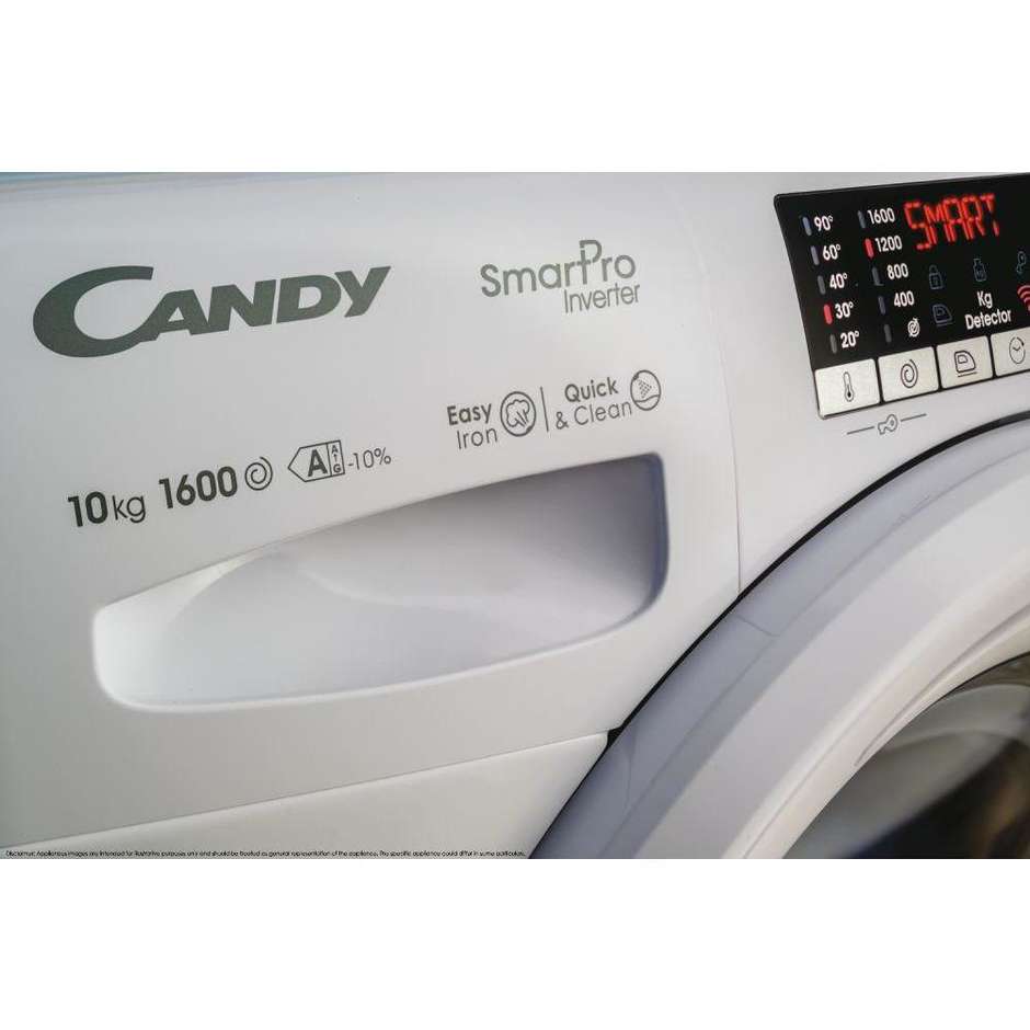 Candy COW4854TWM6/1-S Smart Pro Inverter Lavasciuga 8/5 kg Wi-Fi classe A/D bianca