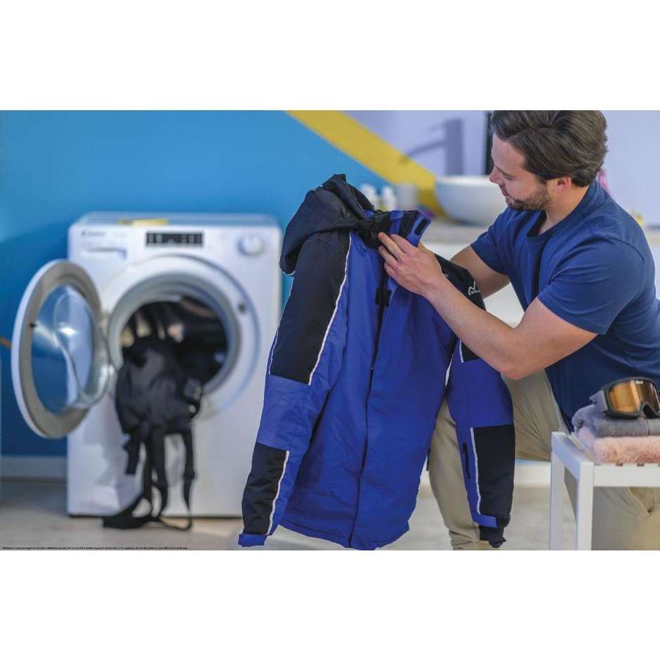 Candy COW4854TWM61 Lavasciuga 8+5 kg 1400 Giri/min Classe E Inox / Silver