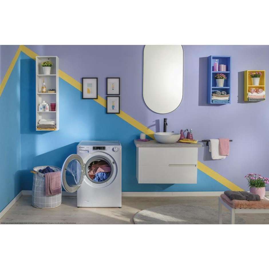 CANDY COW4854TWM61 Lavasciuga Carica Frontale 8/5 kg 1351 Giri/min Motore Inverter Vapore Classe A