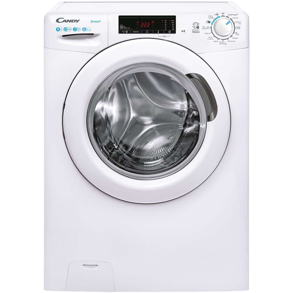 Candy CSS1292TW4-11 lavatrice Caricamento frontale 9 kg 1200 Giri classe B Colore Bianco