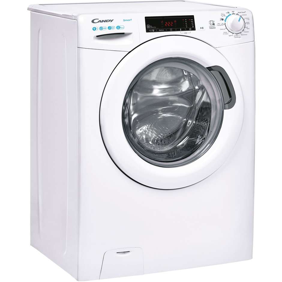 Candy CSS1292TW4-11 lavatrice Caricamento frontale 9 kg 1200 Giri classe B Colore Bianco