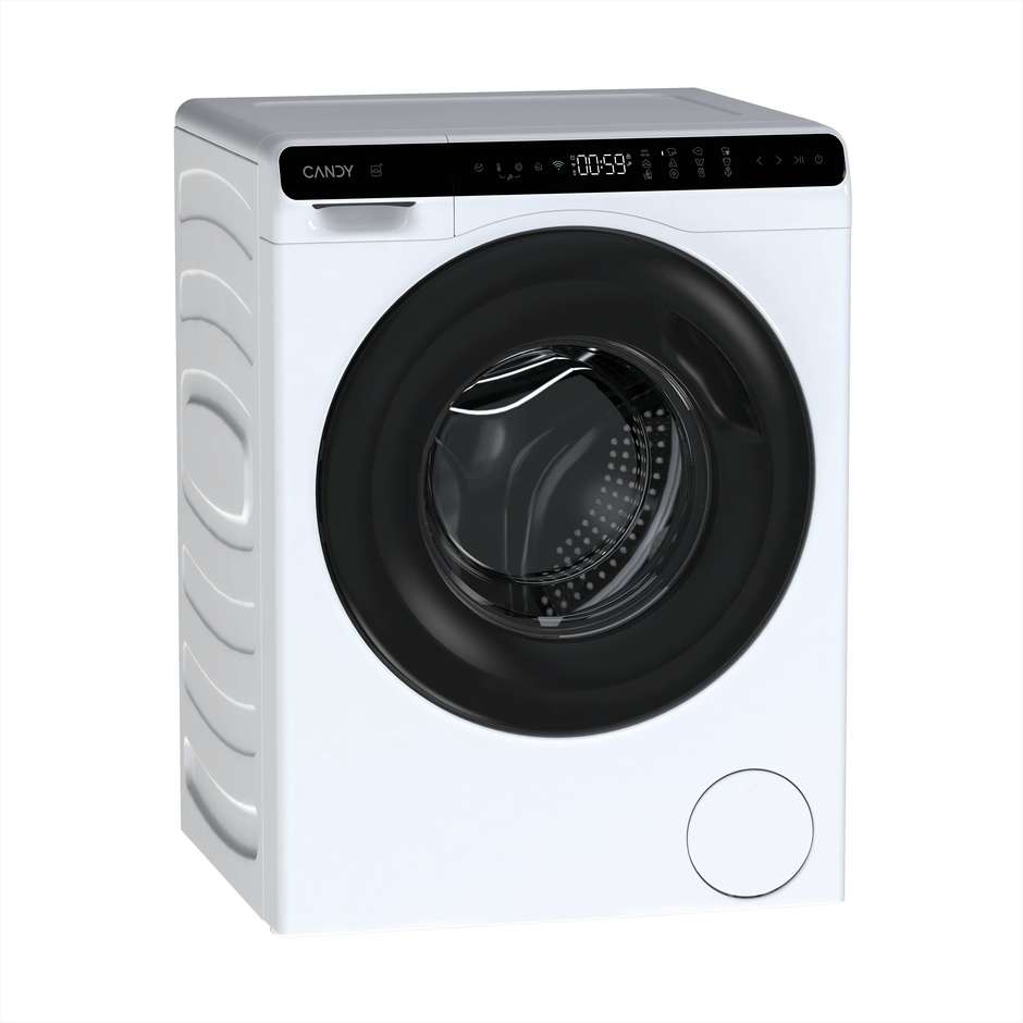Candy CW50BP12307U1S Lavasciuga 5+5 kg 1230 Giri/min Classe A Bianco