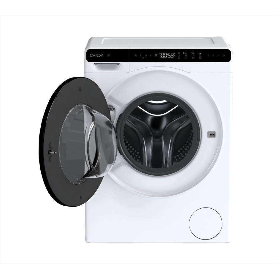CANDY CW50BP12307U1S Lavatrice Carica Frontale Slim 40 cm 5 kg 1200 Giri/min Motore Inverter Smart Wi-Fi Classe A