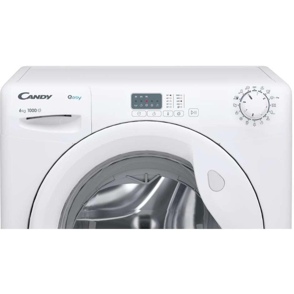 Candy Easy EY4061DW4/1-S lavatrice slim 6 kg 1000 giri classe B