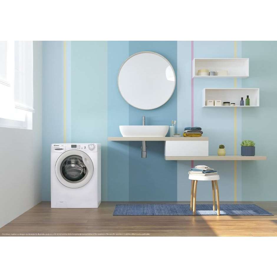 Candy Easy EY4061DW4/1-S lavatrice slim 6 kg 1000 giri classe B