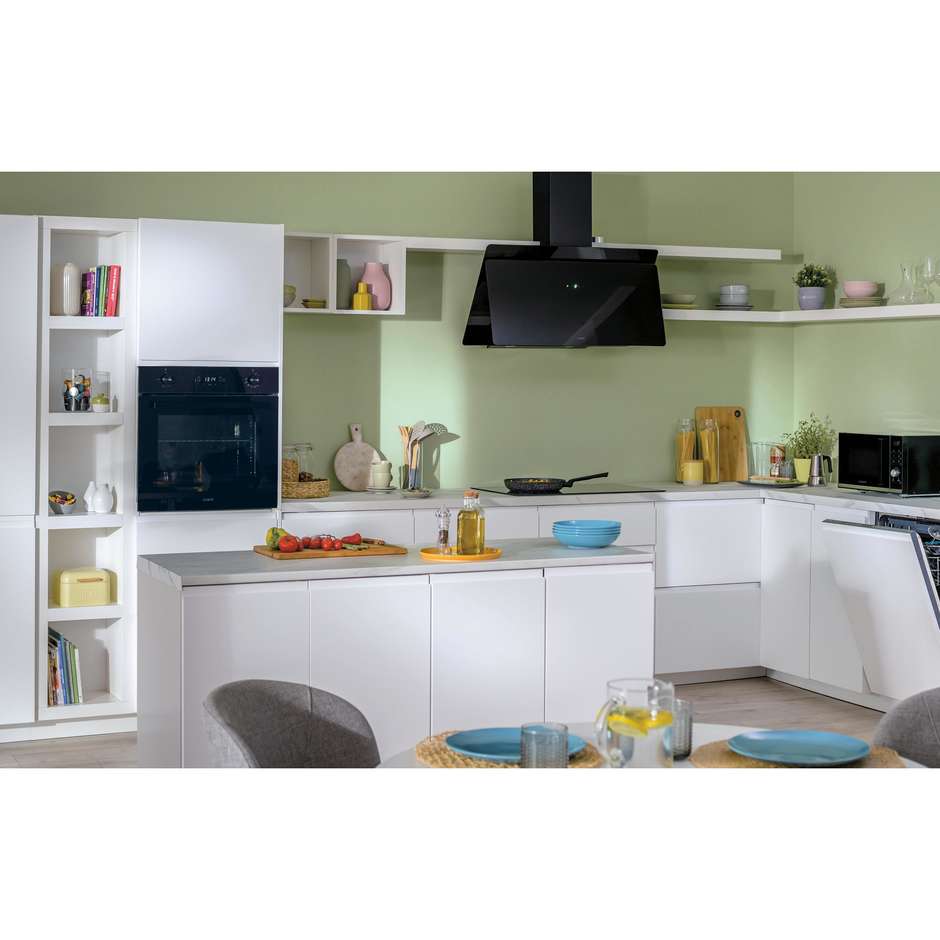 Candy FMBC 565 forno da incasso 65 L con 8 programmi, catalitico, nero