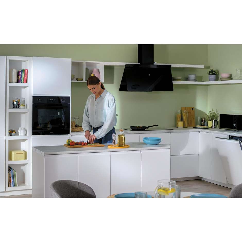 Candy FMBC 565 forno da incasso 65 L con 8 programmi, catalitico, nero