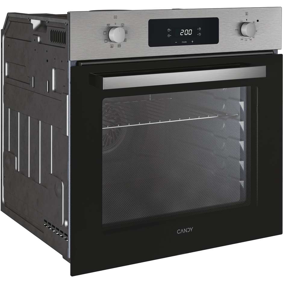 Candy FMCIDC X605/CA Forno da Incasso 65 Litri Ventilato Cottura a Vapore Idrolitico Classe A+ Inox