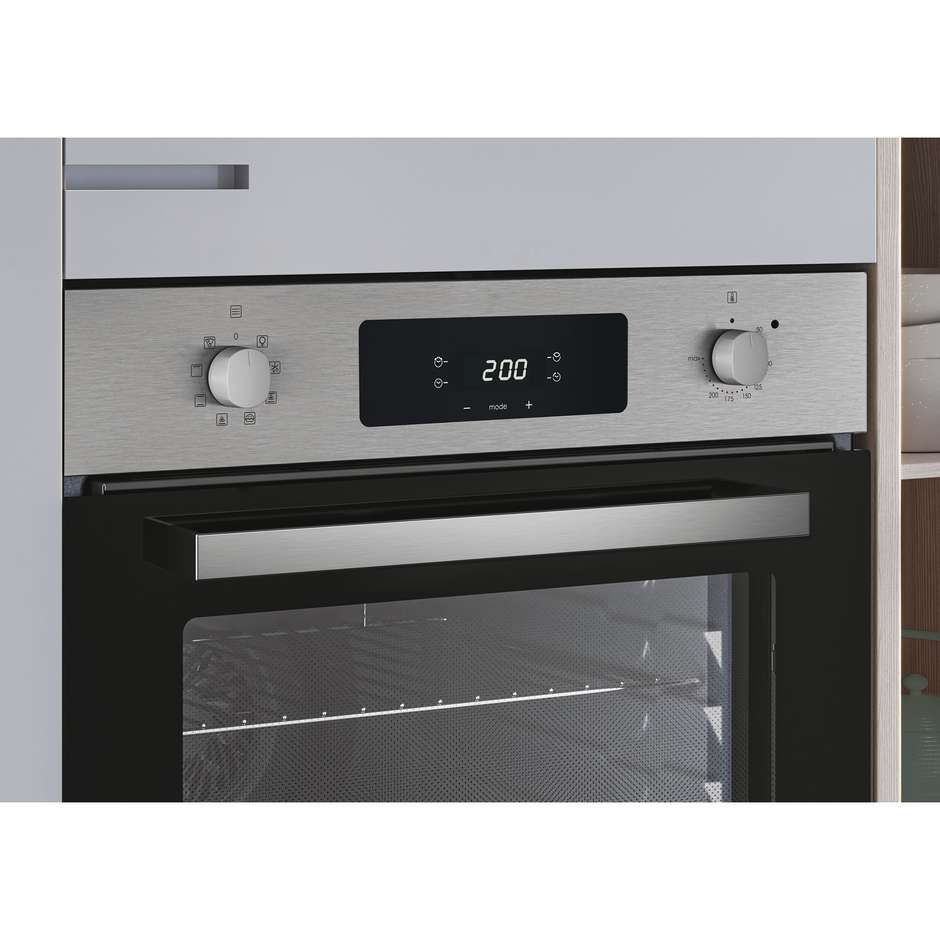 Candy FMCIDC X605/CA Forno da Incasso 65 Litri Ventilato Cottura a Vapore Idrolitico Classe A+ Inox