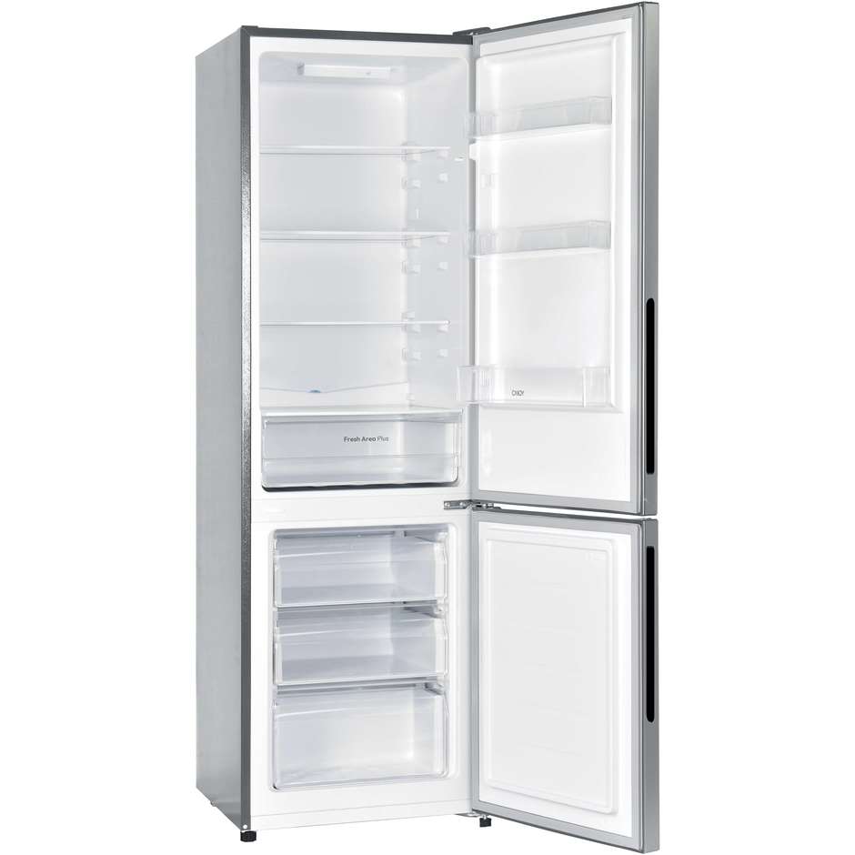 Candy Fresco CCG3L517ES Frigorifero Combinato Low Frost 262 L Classe E Silver