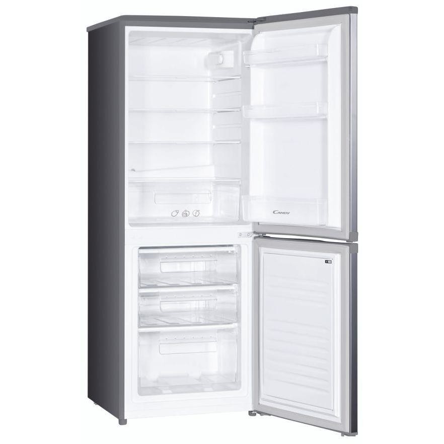 Candy Fresco CHCS514EX Frigorifero Combinato Compatto 55 cm 207 L Classe E Inox