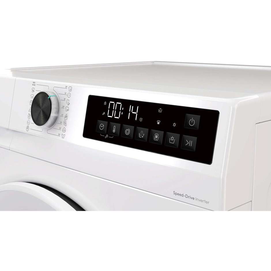 CANDY GD06SS6-S Lavatrice Carica Frontale Slim 40 cm 6 kg 1000 Giri/min Motore Inverter Smart Wi-Fi Classe A