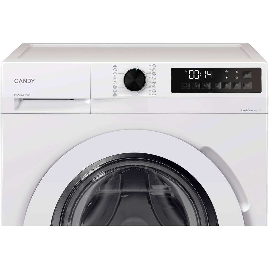 CANDY GD06SS6-S Lavatrice Carica Frontale Slim 40 cm 6 kg 1000 Giri/min Motore Inverter Smart Wi-Fi Classe A